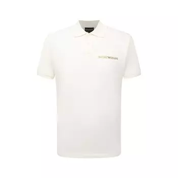 Хлопковое поло Emporio Armani