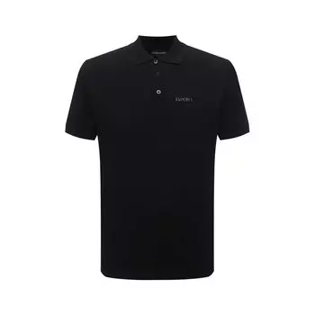 Хлопковое поло Emporio Armani