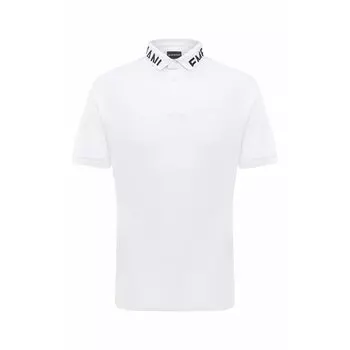Хлопковое поло Emporio Armani