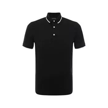 Хлопковое поло Emporio Armani