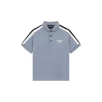Хлопковое поло Emporio Armani