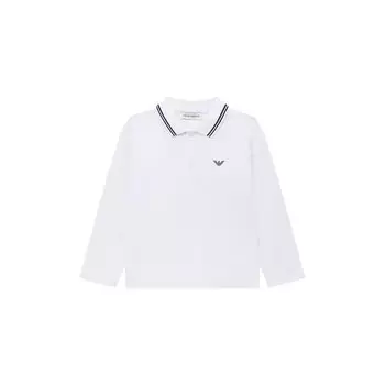 Хлопковое поло Emporio Armani