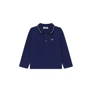 Хлопковое поло Emporio Armani