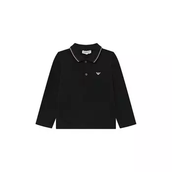 Хлопковое поло Emporio Armani