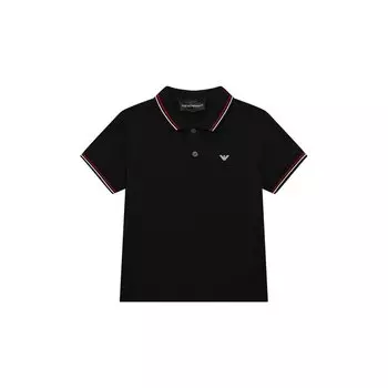 Хлопковое поло Emporio Armani