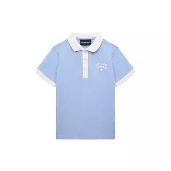 Хлопковое поло Emporio Armani