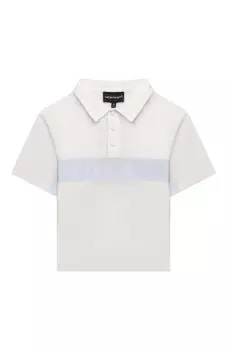 Хлопковое поло Emporio Armani