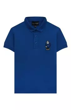 Хлопковое поло Emporio Armani