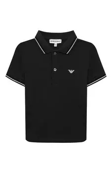 Хлопковое поло Emporio Armani