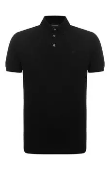 Хлопковое поло Emporio Armani