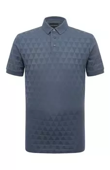 Хлопковое поло Emporio Armani