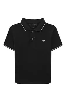 Хлопковое поло Emporio Armani