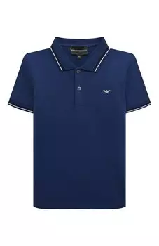 Хлопковое поло Emporio Armani