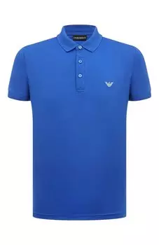 Хлопковое поло Emporio Armani