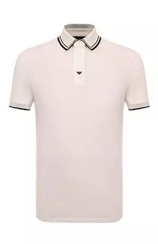 Хлопковое поло Emporio Armani
