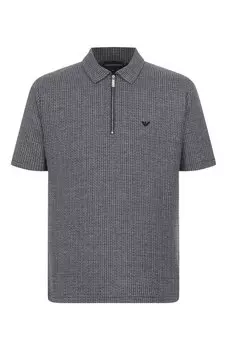 Хлопковое поло Emporio Armani