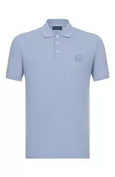 Хлопковое поло Emporio Armani