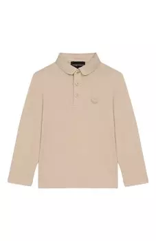 Хлопковое поло Emporio Armani