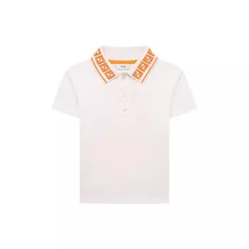 Хлопковое поло Fendi