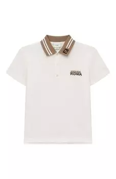 Хлопковое поло Fendi