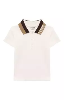 Хлопковое поло Fendi