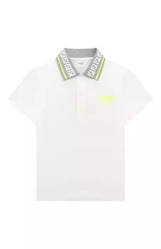 Хлопковое поло Fendi