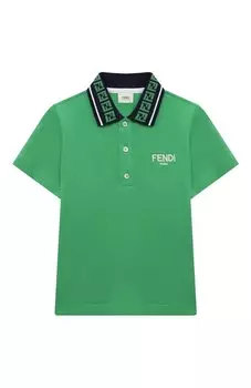 Хлопковое поло Fendi