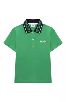Хлопковое поло Fendi