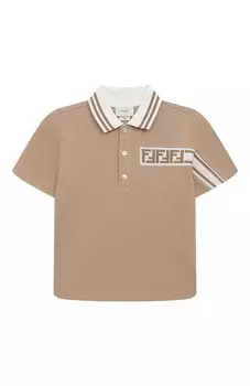 Хлопковое поло Fendi