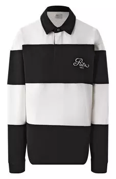 Хлопковое поло FRAME x Ritz Paris Frame Denim