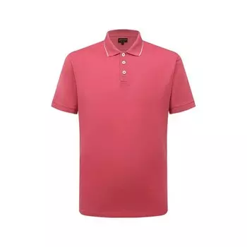 Хлопковое поло Giorgio Armani