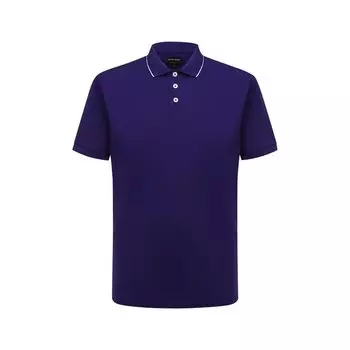 Хлопковое поло Giorgio Armani