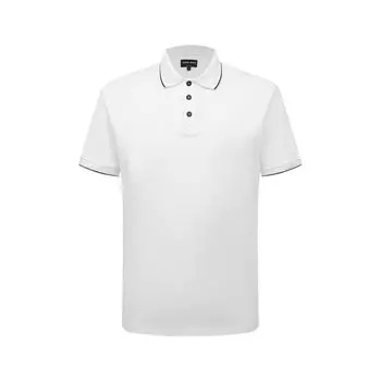 Хлопковое поло Giorgio Armani