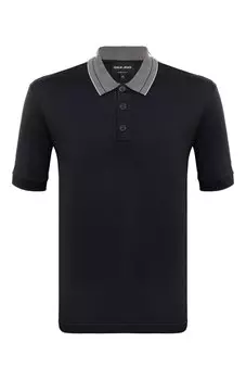 Хлопковое поло Giorgio Armani