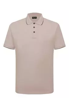 Хлопковое поло Giorgio Armani