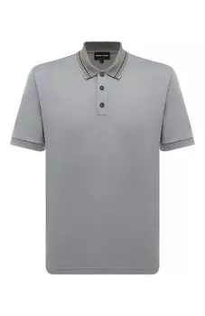 Хлопковое поло Giorgio Armani
