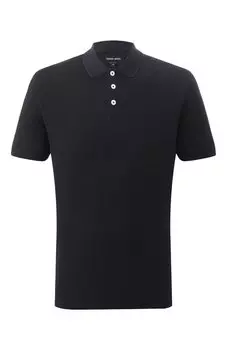 Хлопковое поло Giorgio Armani