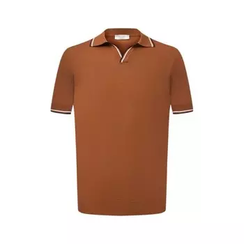 Хлопковое поло Gran Sasso