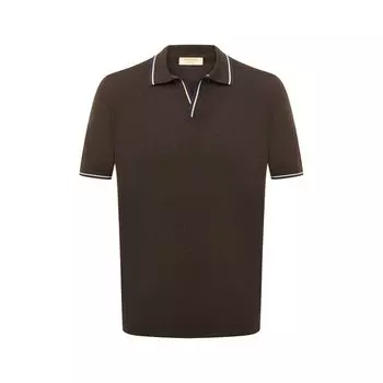 Хлопковое поло Gran Sasso