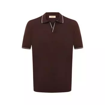 Хлопковое поло Gran Sasso