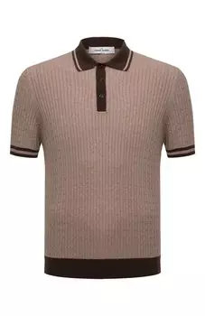 Хлопковое поло Gran Sasso