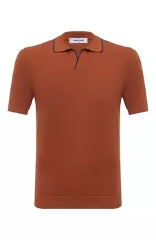 Хлопковое поло Gran Sasso