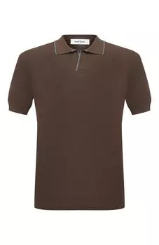 Хлопковое поло Gran Sasso