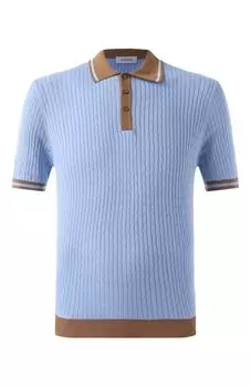 Хлопковое поло Gran Sasso