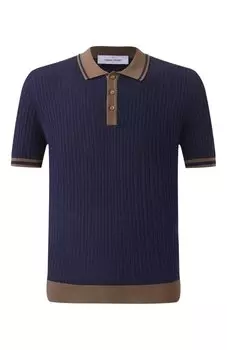 Хлопковое поло Gran Sasso