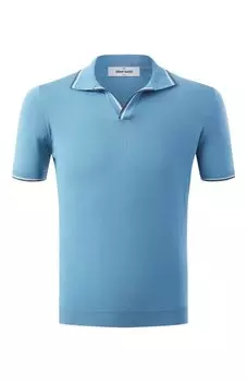 Хлопковое поло Gran Sasso