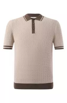 Хлопковое поло Gran Sasso