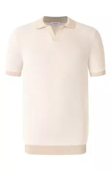 Хлопковое поло Gran Sasso