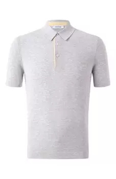 Хлопковое поло Gran Sasso