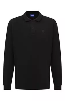 Хлопковое поло HUGO Blue